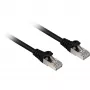 Netzwerkkabel Sharkoon Cat.6a SFTP RJ-45 Cat6a 0,25 m Schwarz