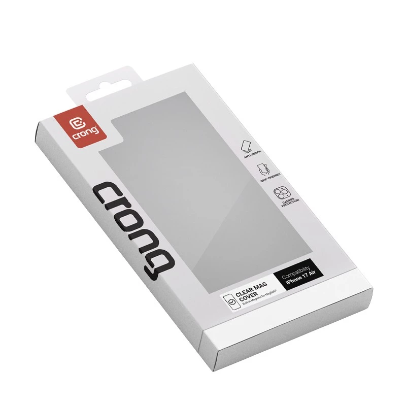 Schützende MagSafe-Hülle Crong für iPhone Air transparent