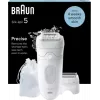 Epilierer BRAUN Silk Epil 5 5-060 – kabelgebundener Epilierer mit 28 Pinzetten und Massagesystem