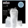 Epilierer BRAUN Silk Epil 5 5-060 – kabelgebundener Epilierer mit 28 Pinzetten und Massagesystem