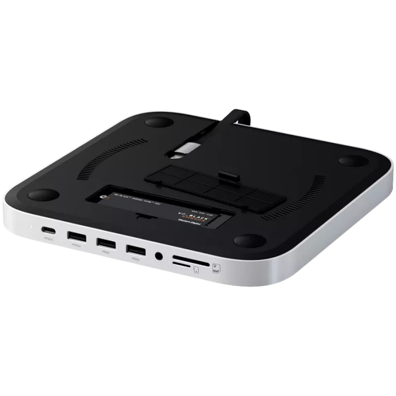 Laptop-Dock Satechi ST-GMMSHS kabelgebunden USB 3.2 Gen 2 Typ-C Weiß