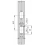 SCHROFF Frontplatte SUB-D Ausbruch - TEILFRONTPL.3HE 4TE 2X9 DC (30118336)