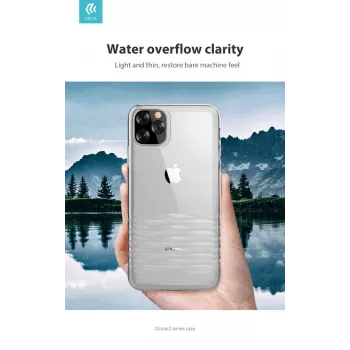 Smartphone-Hülle Devia Ocean2 Serie für iPhone 11 Pro Max, transparent, schützende durchsichtige Abdeckung