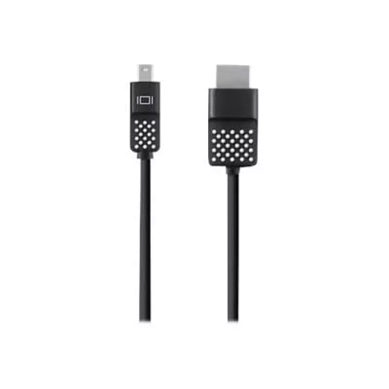 Mini DisplayPort auf HDTV-Kabel, 1,8 m, Mini DisplayPort, HDMI, Stecker, Stecker, Schwarz