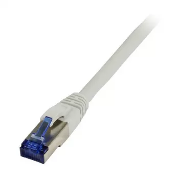 Patchkabel RJ45 – CAT6A 500 MHz – 0,25 m – grau – S-STP(S/FTP) – TPE/LSZH(Superflex) – AWG26 – Synerg