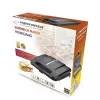 Sandwichmaker ESPERANZA PARMIGIANO 1000 W – 4 Sandwiches, schwarz, antihaftbeschichtete Platten
