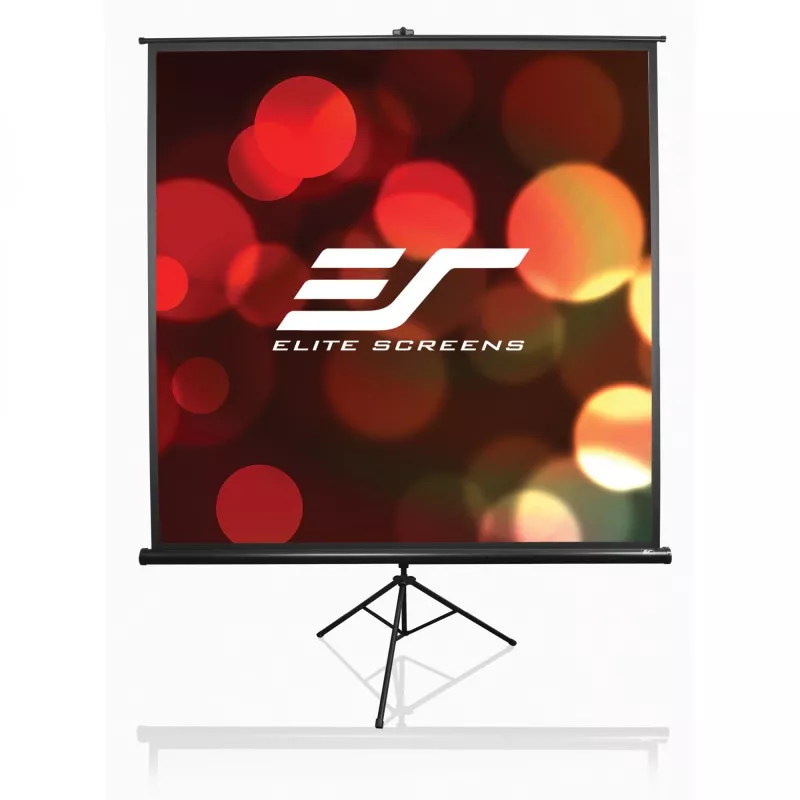 Elite Screens | Tragbare Stativleinwand | T100UWH | Diagonale 100 Zoll | 16:9 | Schwarz
