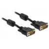 DVI-Kabel DeLOCK 83189 1 m DVI-D Schwarz