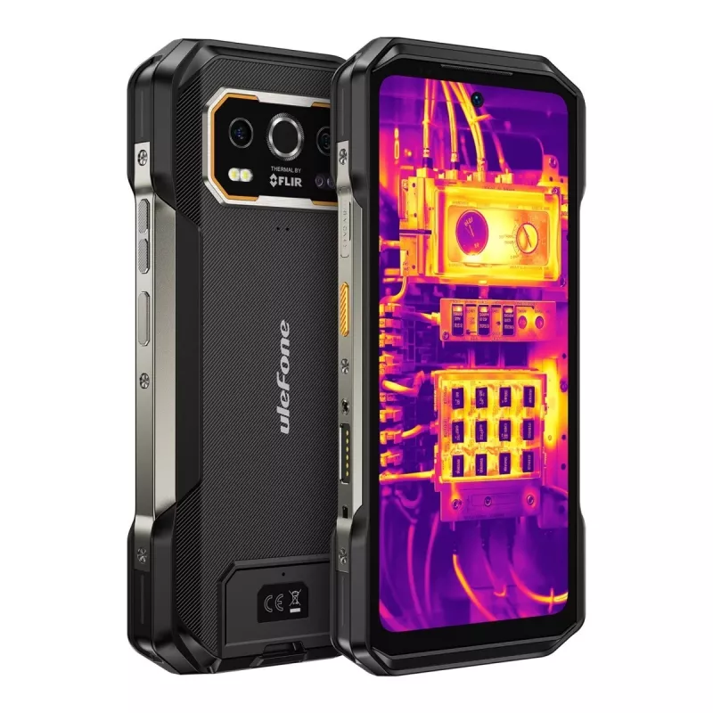 Smartphone Ulefone Armor 27T Pro 5G, 6,3 Zoll, 12 GB/256 GB, Schwarz