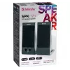 Desktop-/Regallautsprecher DEFENDER SPK-170 2.0, 4 W RMS, kabelgebunden USB 5 V, 3,5 mm, schwarz