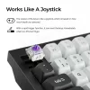 Mechanische Tastatur Keychron Q6H-M1 Wireless RGB Carbon Schwarz