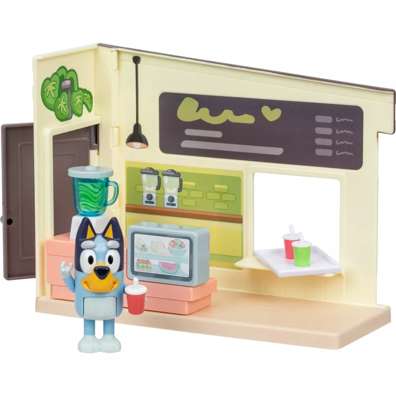 Figurenset Bluey Mini Juice Shop