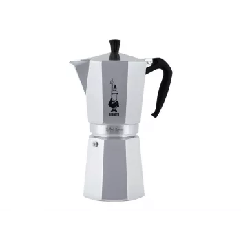 Bialetti Moka Express - Silber - Aluminium - für 18 Tassen
