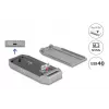 SSD-Gehäuse DeLOCK 42033 Grau M.2 PCI Express 40 Gbit/s