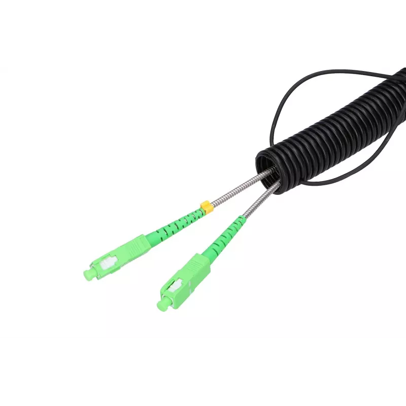 Extralink Patchkabel 2J SC/APC-SC/APC Singlemode Outdoor Duplex G657A2 25m