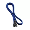 CableMod ModMesh - SATA-Kabel - Serial ATA 150/300/600 - SATA (W) rechtwinklig auf SATA (W) - 60 cm - Blau (CM-CAB-RSAT-N60KB-R)