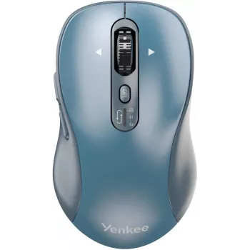 Kabellose Maus YENKEE YMS2010BE Dual-Mode ergonomisch, 2,4 GHz USB-Empfänger + Bluetooth 5.1, 4-stufig DPI 1000–3200, 6 Tasten