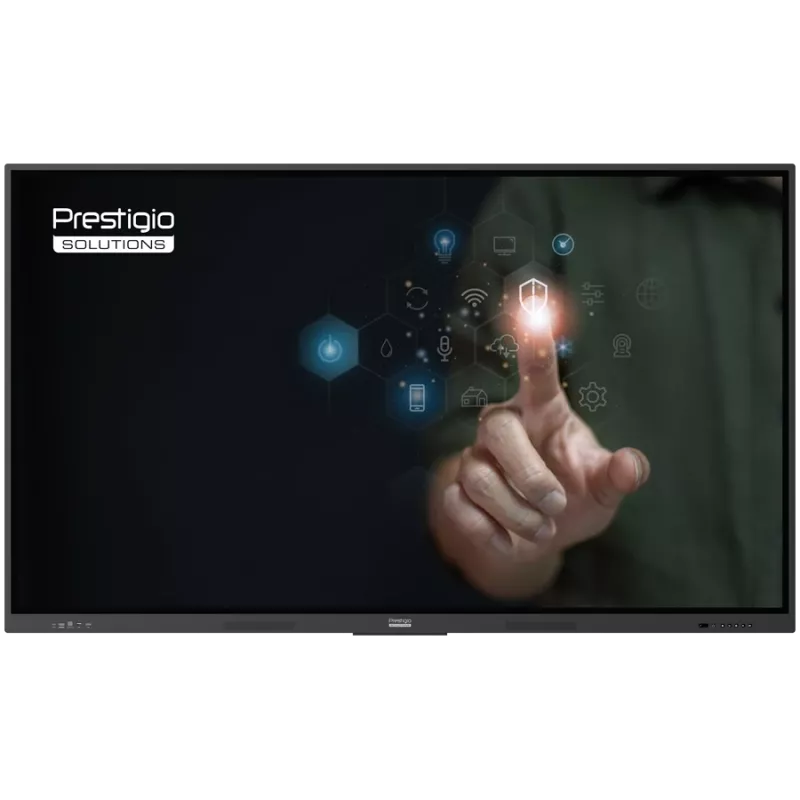 PRESTIGIO SOLUTIONS Multiboard 86 Light Series UHD 4K, Android 13, Wi-Fi, 40TP, Touchstift