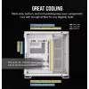 Corsair CC-9011285-WW Computergehäuse Midi-Tower Grau, Weiß