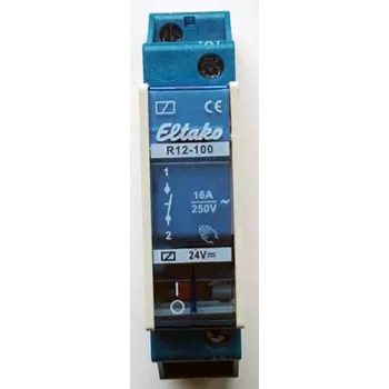 Eltako Electronics Schaltrelais 1S 16A R12-100-24V DC (22100055)