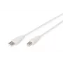 Assmann USB-Verbindungskabel, Typ A - B M/M, 3,0 m, USB 2.0 geeignet, UL, beige (AK-300102-030-E)