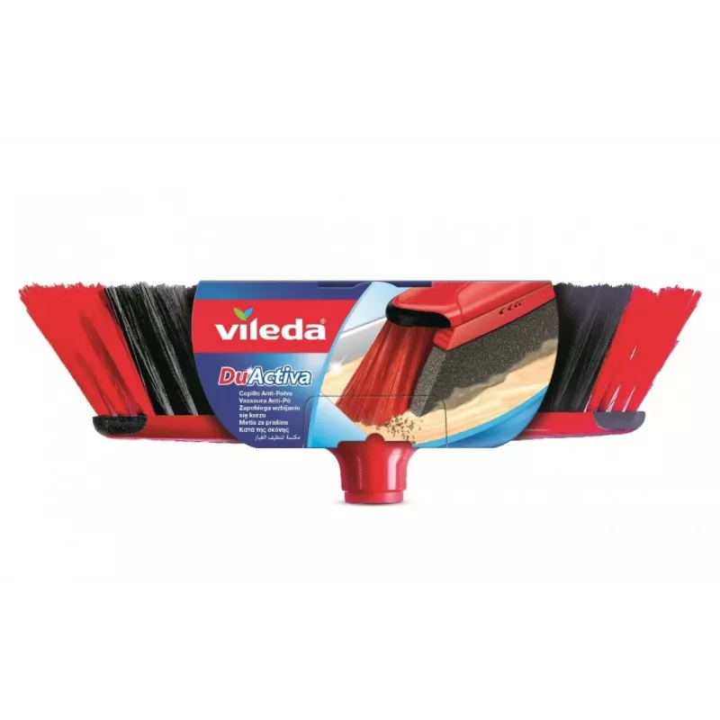 Innenbesen VILEDA 151221 mit Gummikopf, weichen/harten Borsten, rot, 340 mm Packungsbreite