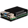 Joy-IT ARMOR Case BLOCK SBC-Enclosure geeignet für Entwicklungskits Raspberry Pi (RB-AlucaseP5-07)