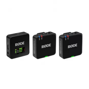 Rode Wireless Go Iii Kompaktes Drahtloses Mikrofonsystem der 3. Generation, Schwarz