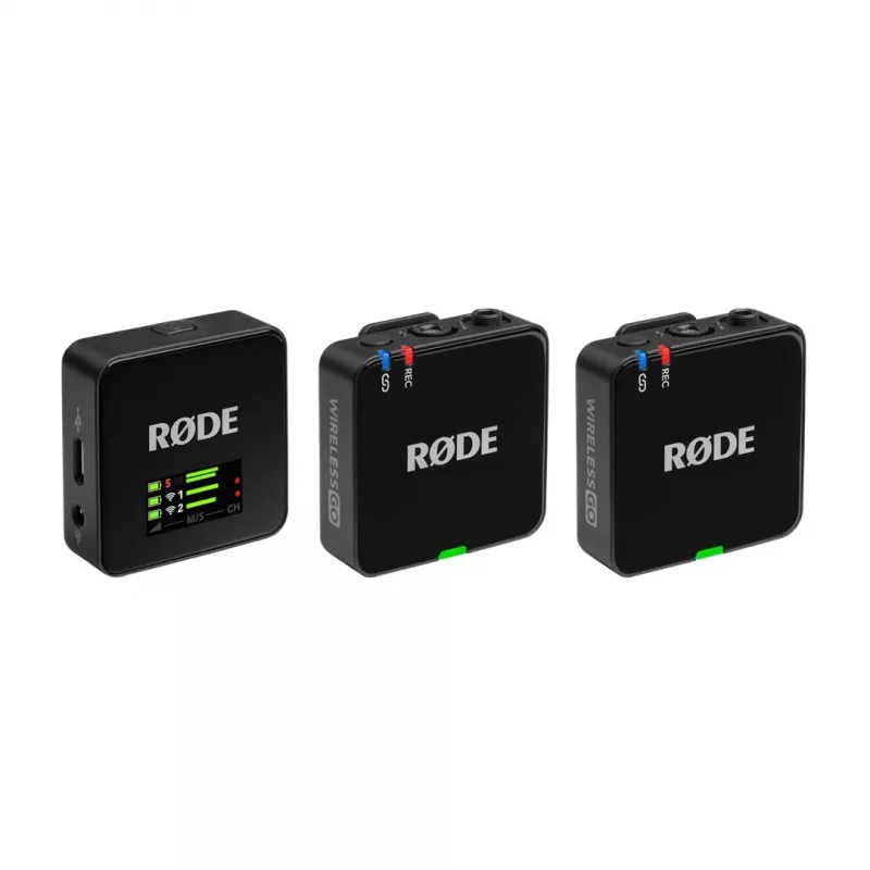 Rode Wireless Go Iii Kompaktes Drahtloses Mikrofonsystem der 3. Generation, Schwarz