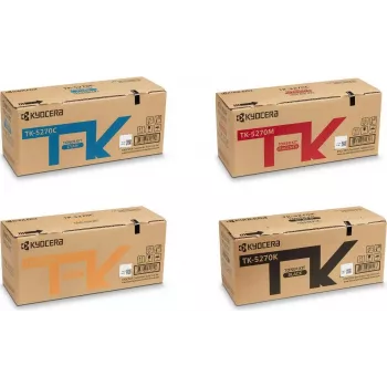 Toner-Set Kyocera TK-5270 Original 4 Farben BK/C/M/Y (MPN: OPTK-5270)