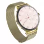 Smartwatch Garett Verona 2 Gold Mesh mit Bluetooth und Herzfrequenzmesser
