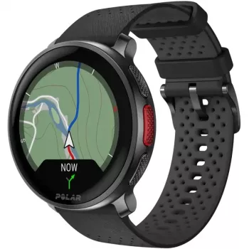 Polar Vantage V3 - Aluminium - Sportuhr mit Armband - Silikon - Display 3,5 cm (1,39 inch) - 32 GB - Bluetooth - 57 g - Night Black (900108890)