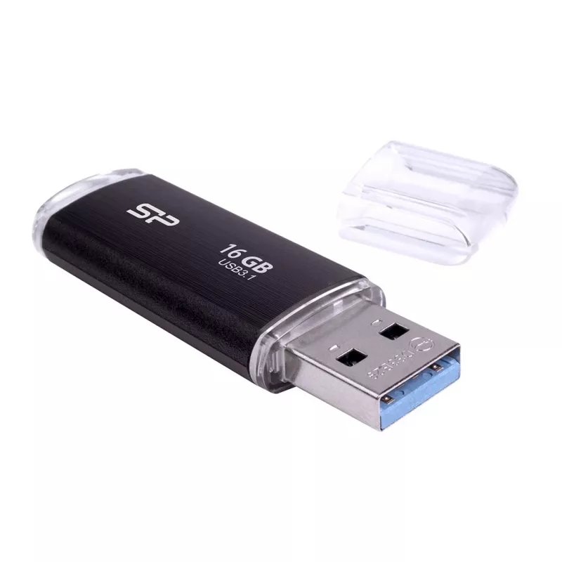 SILICON POWER Blaze B02 USB-Stick 16 GB USB Typ-A 3.2 Gen 1 (SP016GBUF3B02V1K) Schwarz