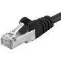 Netzwerkkabel PremiumCord Patchkabel S-FTP Cat6a RJ-45 7m Schwarz