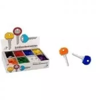 Tastenkappen WEDO 262 8025 — runde flexible Kunststoff-Tastenkappen, 200 Stück