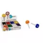 Tastenkappen WEDO 262 8025 — runde flexible Kunststoff-Tastenkappen, 200 Stück
