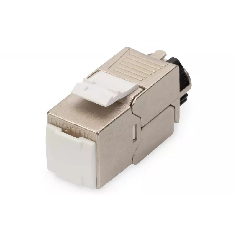 Digitus CAT 6A Keystone Modul, geschirmt, mit intelligentem Kabelmanager