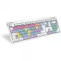 Tastatur Logickeyboard LKB-FCPX10-CWMU-UK Office USB QWERTY UK-Englisch Mehrfarbig