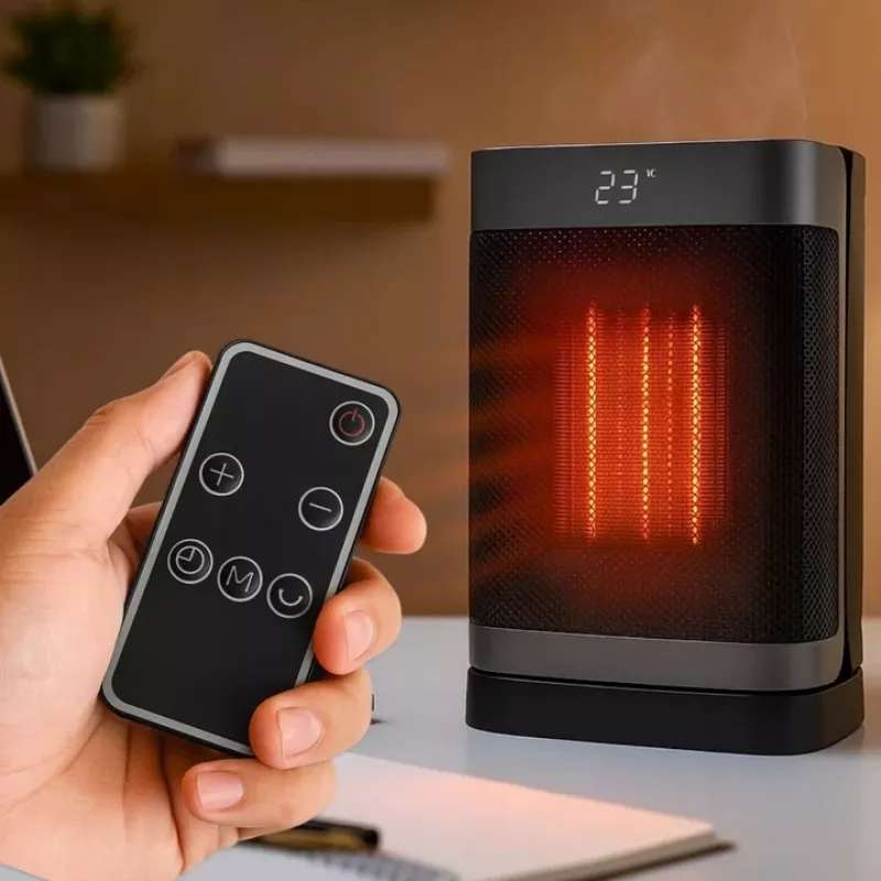 Extralink Keramik Elektrischer Turmheizer 1500W LED Fernbedienung