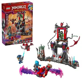 Bauset LEGO NINJAGO 71841 Drachen-Dorf – 305 Teile, 6 Minifiguren, ab 7 Jahren