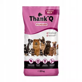 THANK'Q Standard Lamm - Trockenfutter für Hunde - 20 kg