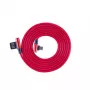 Sbox USB->Micro USB 90 M/M 1,5m USB-MICRO-90R erdbeerrot