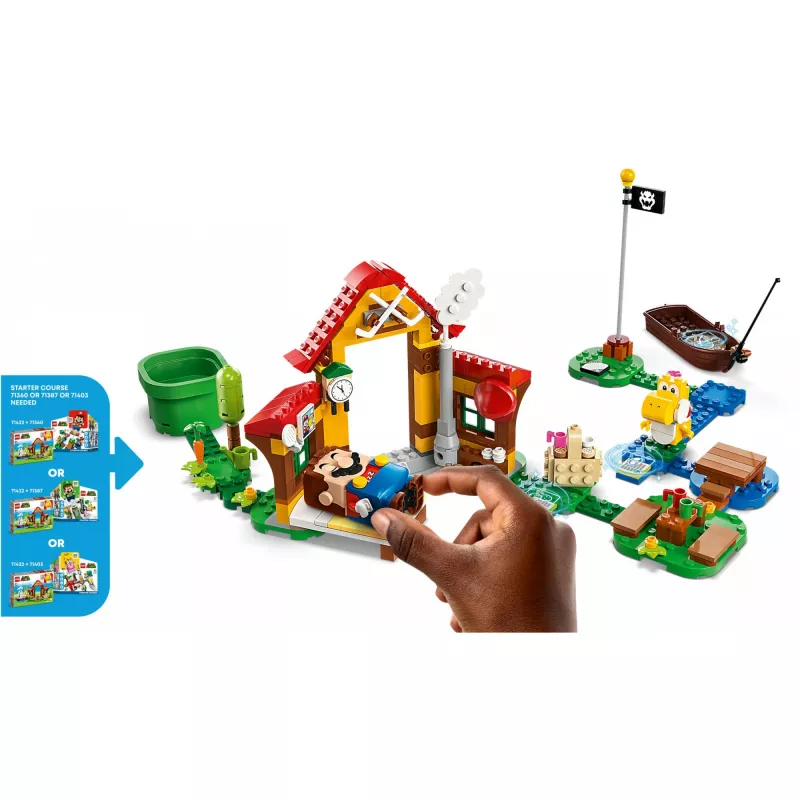 LEGO SUPER MARIO 71422 ERWEITERUNGSSET - PICKNICK BEI MARIO ZU HAUSE