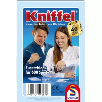 Kniffelblock, Würfelspiel