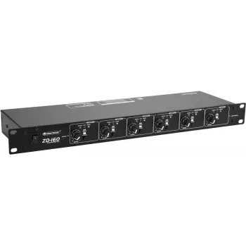 Zonenverteiler Omnitronic ZD-160B 16-Zonen 100V-Audio-Splitter