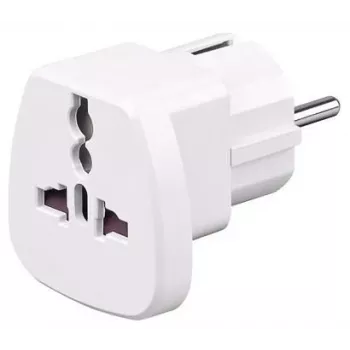 Microconnect PETRAVEL Reisestecker Universal Weiß