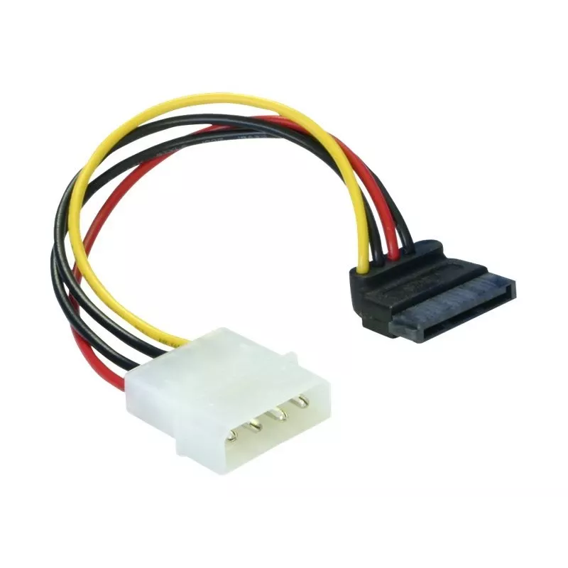 Stromkabel SATA HDD 4-Pin Stecker gewinkelt DeLOCK 60101
