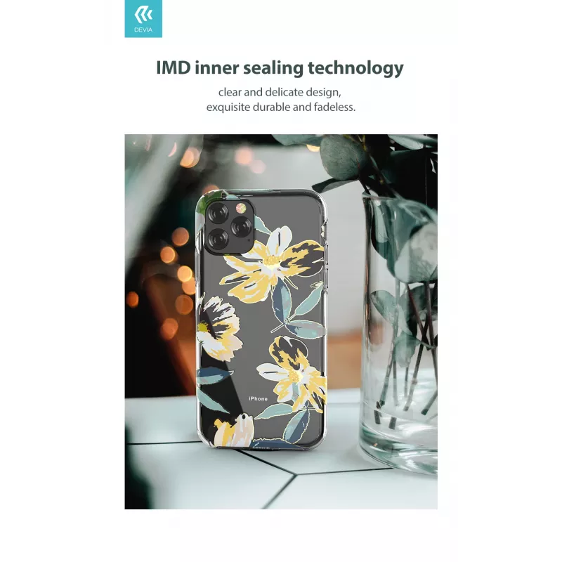 Schutzhülle Devia für iPhone 11 Pro Max, gelb