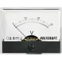 Voltcraft AM-60X46/30V/DC Einbau-Messgerät AM-60X46/60V/DC 30 V Drehspulmessgerät (AM-60X46/30V/DC)