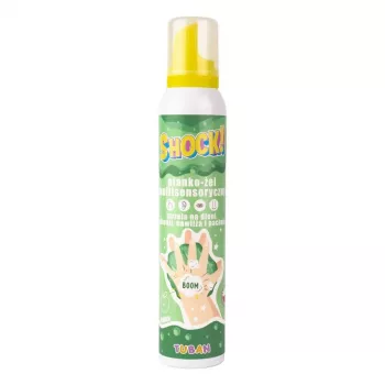 Slime Tuban SHOCK! MULTISENSORISCHER SCHAUM-GEL APFEL 200 ml Grün